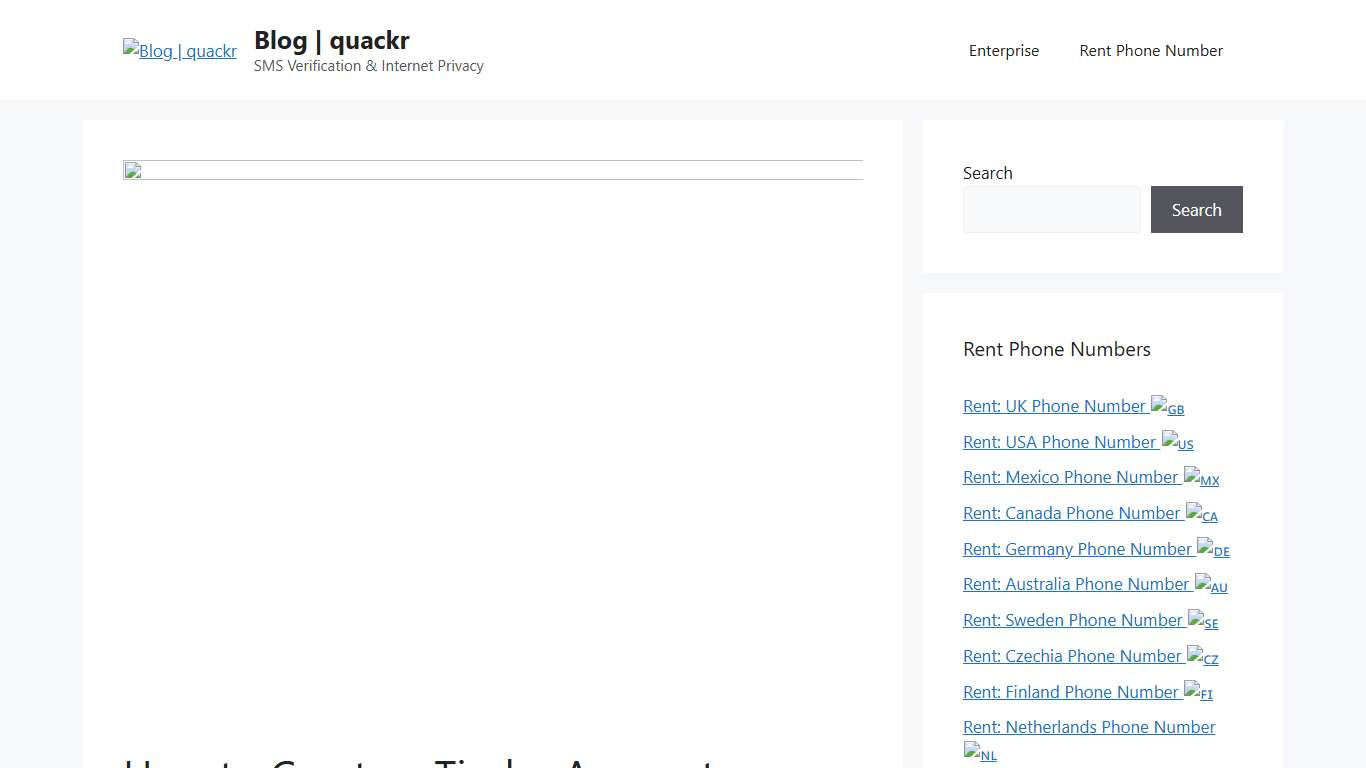 How to Create a Tinder Account Without a Phone Number - Blog quackr